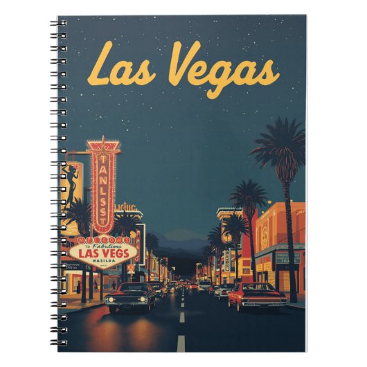 Las Vegas  Notitieboek (Voorkant)