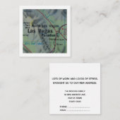 Las Vegas Nous avons déplacé une nouvelle carte d' (Devant / Derrière)