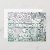 Las Vegas, NV Carte Vintage (Devant / Derrière)