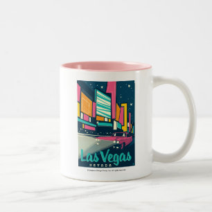 Las Vegas, NV Tweekleurige Koffiemok