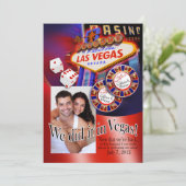 Las Vegas Ontvangst (neem contact met me op om te Kaart (Staand voorkant)