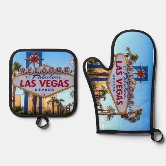 Las Vegas Ovenwant & Pannenlap Set (Voorkant)