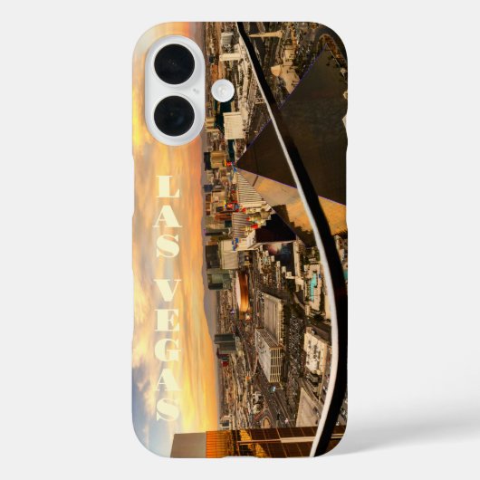 Las Vegas panorama uitzicht Premium Phone case (Achterkant)