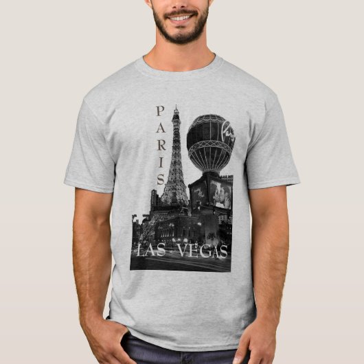 Las Vegas Paris T-shirt (Voorkant)
