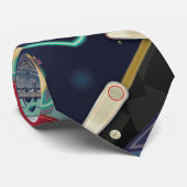 Las Vegas Pinball Machine Stropdas (Opgerold)