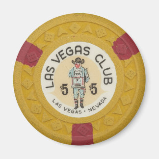Las Vegas Poker Chip Casino Gambling verouderde Magneet