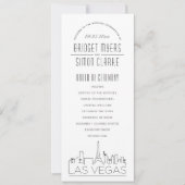 Las Vegas | Programme moderne de mariage Déco (Devant)