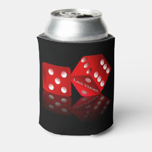 Las Vegas Red Dice Blikjeskoeler