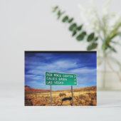 Las Vegas Red Rock Canyon Briefkaart (Staand voorkant)