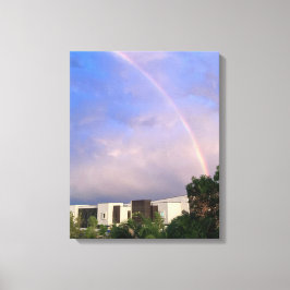 Las Vegas Regenboog Na de Storm Canvas Afdruk
