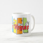 Las Vegas Retro Koffiemok (Voorkant rechts)
