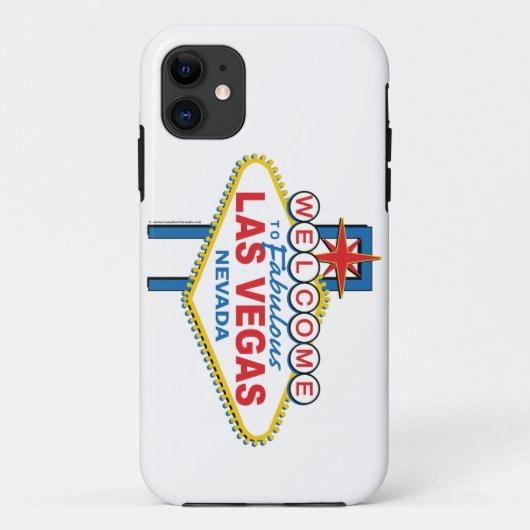 Las Vegas Retro Sign Case-Mate iPhone Case (Achterkant)