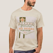 Las Vegas Retro T-shirt (Voorkant)