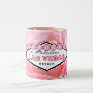 Las Vegas Rose Rose Rose Deux Tone Mug