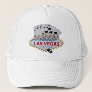 Las Vegas Royal Flush Casquette avec jeu de dés