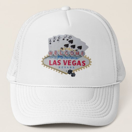 Las Vegas Royal Flush Pet met een set dokken (Voorkant)