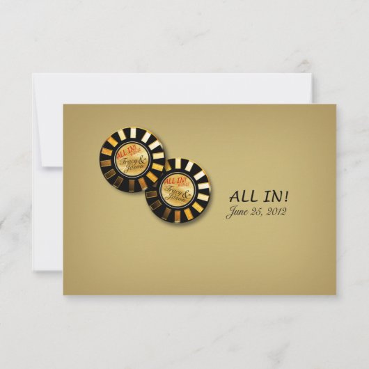 Las Vegas RSVP (contactez-moi pour personnaliser 4 (Dos)