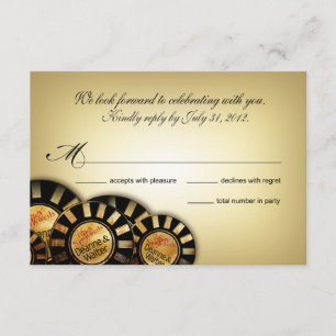Las Vegas RSVP (neem contact met me op om 4u te pe Kaartje