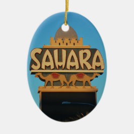 Las Vegas Sahara Casino Landmark Architecture Keramisch Ornament