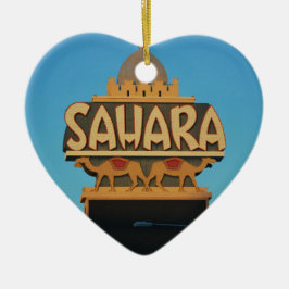 Las Vegas Sahara Casino Landmark Architecture Keramisch Ornament