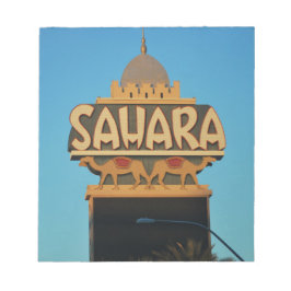 Las Vegas Sahara Casino Landmark Architecture Notitieblok