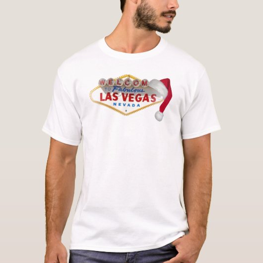 Las Vegas Santa T-shirt (Voorkant)