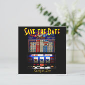 Las Vegas Save the Date Slot Machine (Staand voorkant)