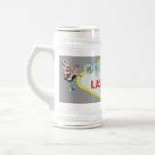 Las Vegas Sign and Showgirl Design Bierpul (Links)