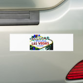 Las Vegas Sign Bumpersticker (Op auto)