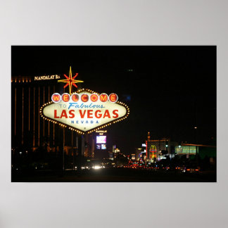 Las Vegas Sign Poster