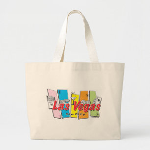 Las-Vegas-Sin-City Grote Tote Bag