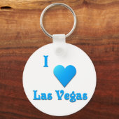 Las Vegas — Sky Blue Sleutelhanger (Voorkant)