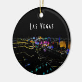Las Vegas Skyline Keramisch Ornament (Links)