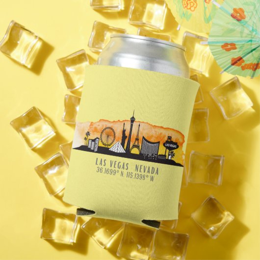 Las Vegas Skyline Latitude Blikjeskoeler (Insitu Zomer)