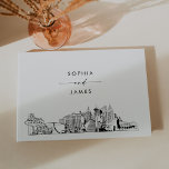 Las Vegas Skyline Mariage Livre d'invité<br><div class="desc">La collection Skyline est un étonnant assortiment de skylines méticuleusement esquissés qui capturent l'essence des paysages urbains emblématiques. Parfait pour les mariages métropolitains ou les mariages de destination,  cette collection incarne le charme intemporel des paysages urbains et apporte une touche élégante à votre journée spéciale.</div>