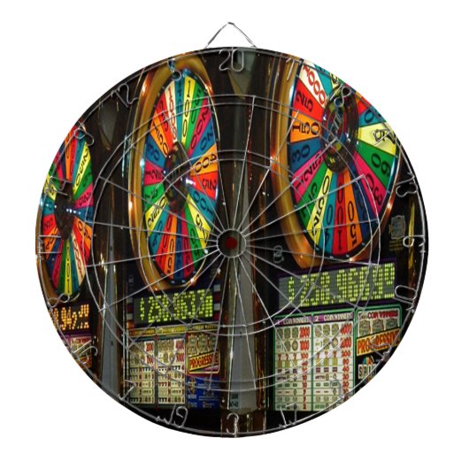 Las Vegas Slot Machines Dartbord (Voorkant)