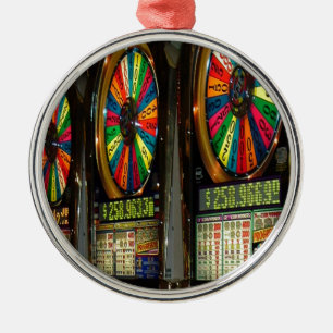 Las Vegas Slot Machines Metalen Ornament