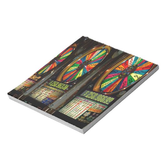 Las Vegas Slot Machines Notitieblok (Gedraaid)