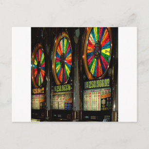 Las VEGAS-SLOTS Briefkaart