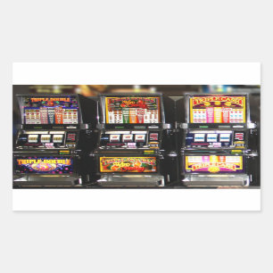 Las Vegas Slots Dream Machines Rechthoekige Sticker
