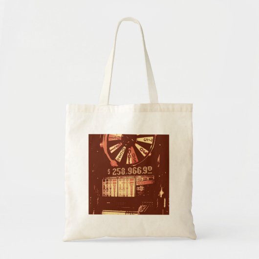 Las Vegas Slots Pop Art Tote Bag (Voorkant)