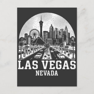 Las Vegas Stad Nevada Briefkaart