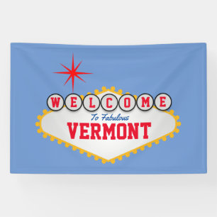 Las Vegas stijl Welkom bij geweldige jouw tekst Spandoek