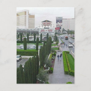 Las Vegas stimuleert Hotels Casinos Caesars Paleis Briefkaart