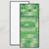 Las Vegas Street Road Signs (Voorkant / Achterkant)