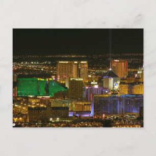 Las Vegas Strip Aerial Uitzicht Briefkaarten