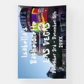 Las Vegas Strip Bruidsnaam Spandoek (Verticaal)