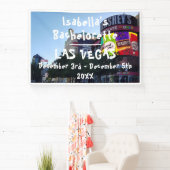 Las Vegas Strip Bruidsnaam Spandoek (Insitu)