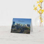 Las Vegas Strip En Avant De Penser À Votre Carte (Fleur jaune)