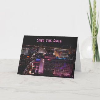 Las Vegas Strip Enregistrer la carte Date